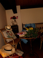 Zona de lectura Casa rural El Caño